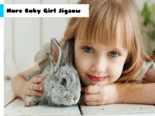 Hare Baby Girl Jigsaw